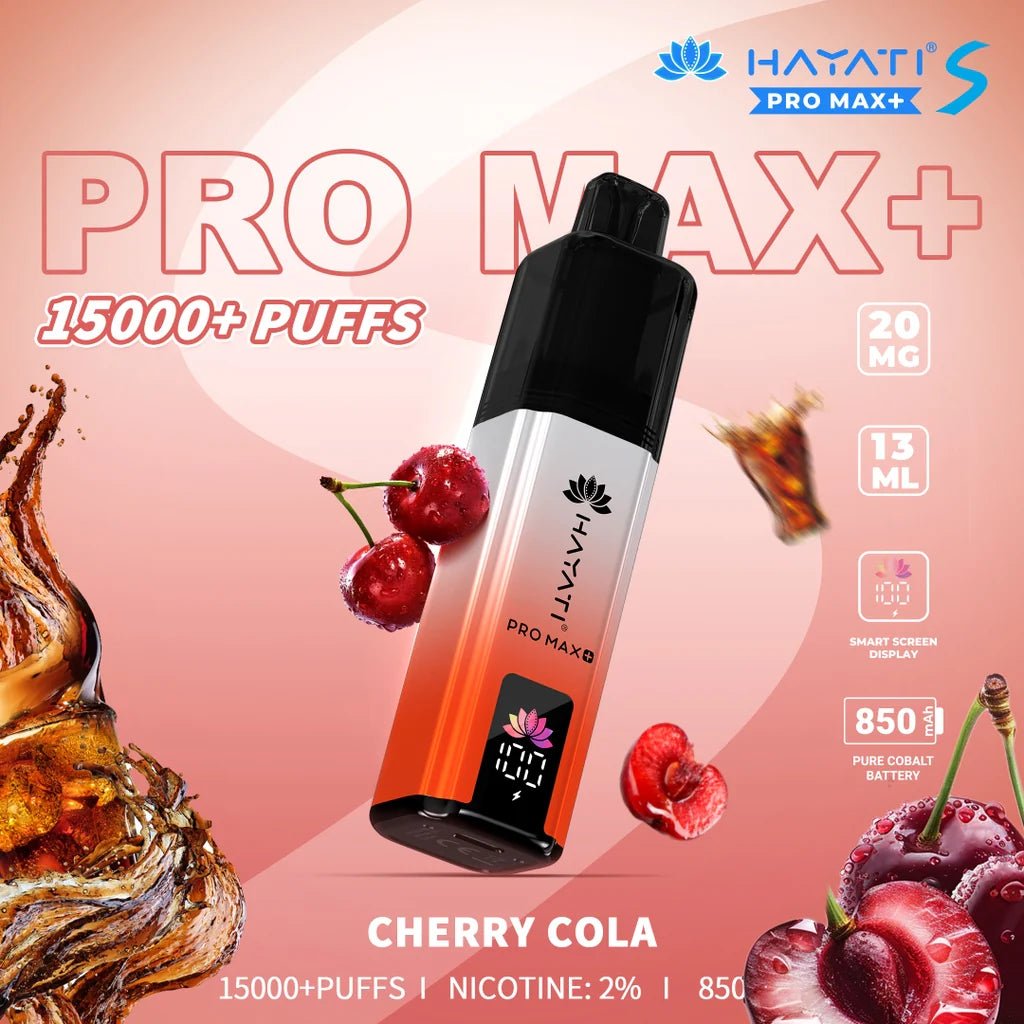 Shop Hayati Pro Max + Plus S 15000 Refill Pods - Cherry Cola