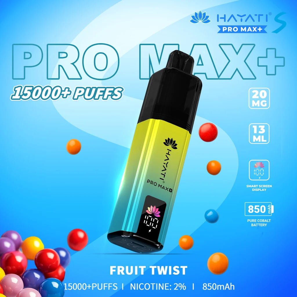 Hayati Pro Max + Plus S 15000 Refill Pods - Fruit Twist Lowest Price ! Hayati Pro Max + Plus S 15000 Refill Pods - Fruit Twist Lowest Price !