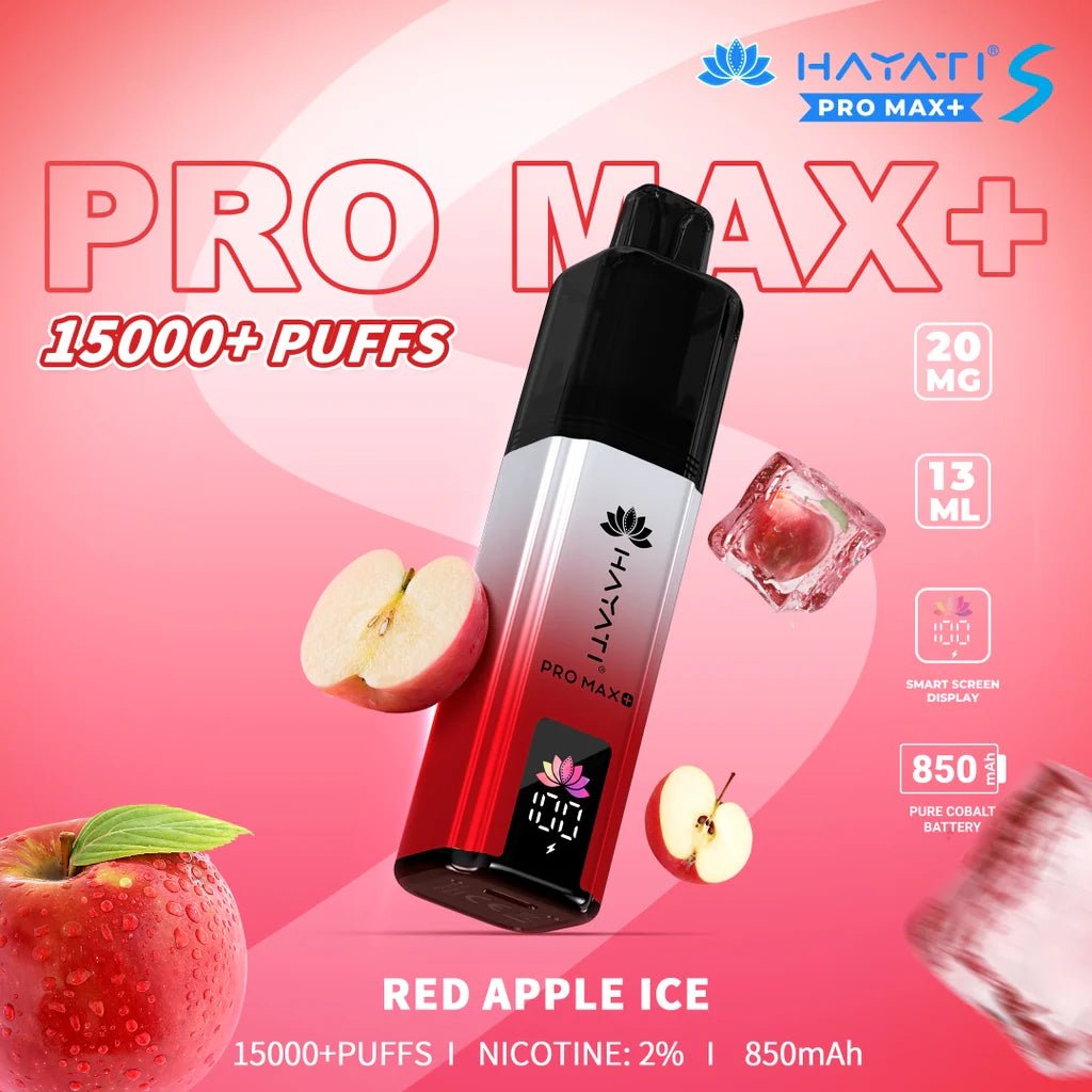 Shop Hayati Pro Max + Plus S 15000 Refill Pods - Red Apple Ice