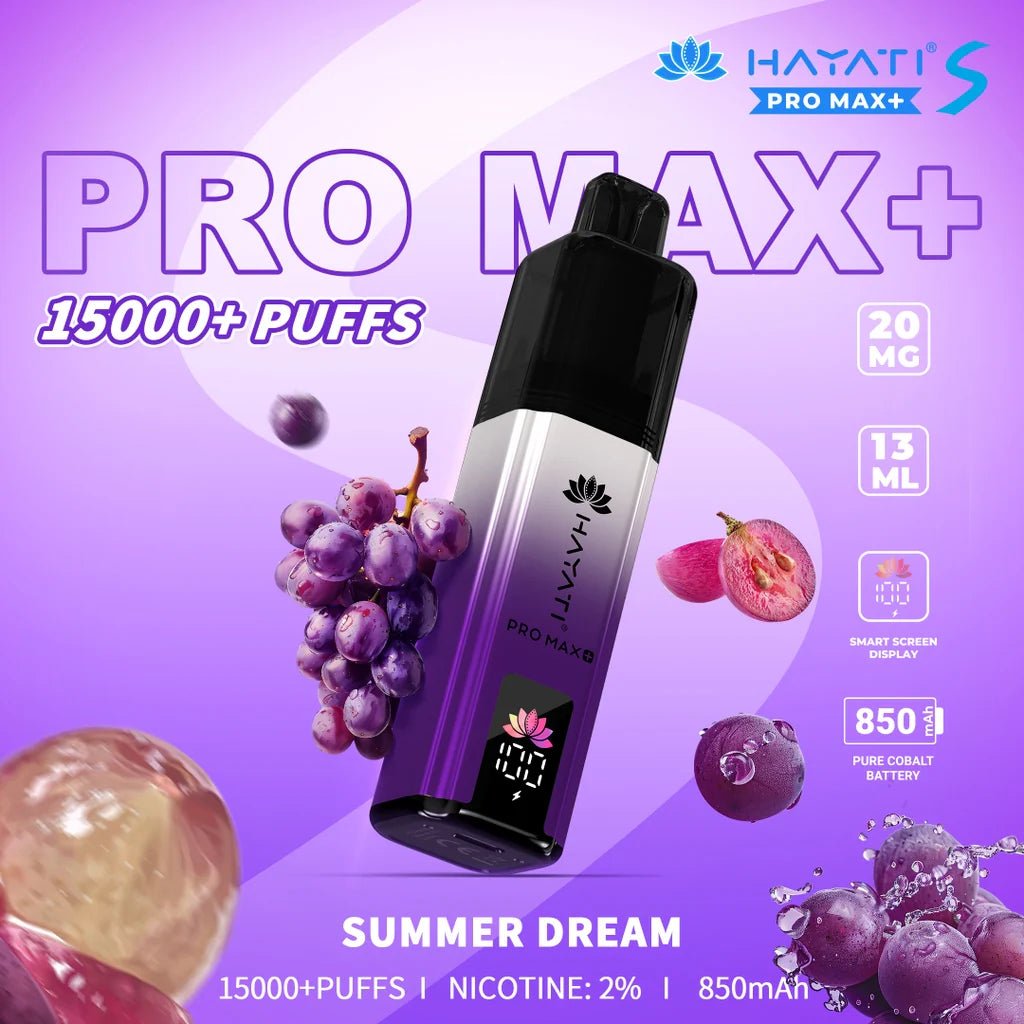 Shop Hayati Pro Max + Plus S 15000 Refill Pods - Summer Dream