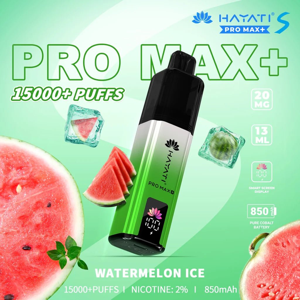 Shop Hayati Pro Max + Plus S 15000 Refill Pods - Watermelon Ice