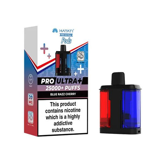 Shop Hayati Pro Ultra Plus 25k - Blue Razz Cherry