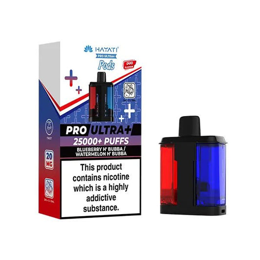 Shop Hayati Pro Ultra Plus 25k - Blueberry H'Bubba/Watermelon H' Bubba