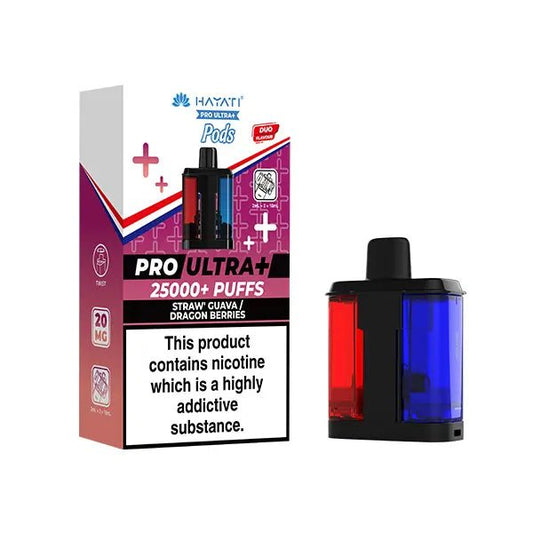 Shop Hayati Pro Ultra Plus 25k Pods - Straw' Guava / Dragon Berries