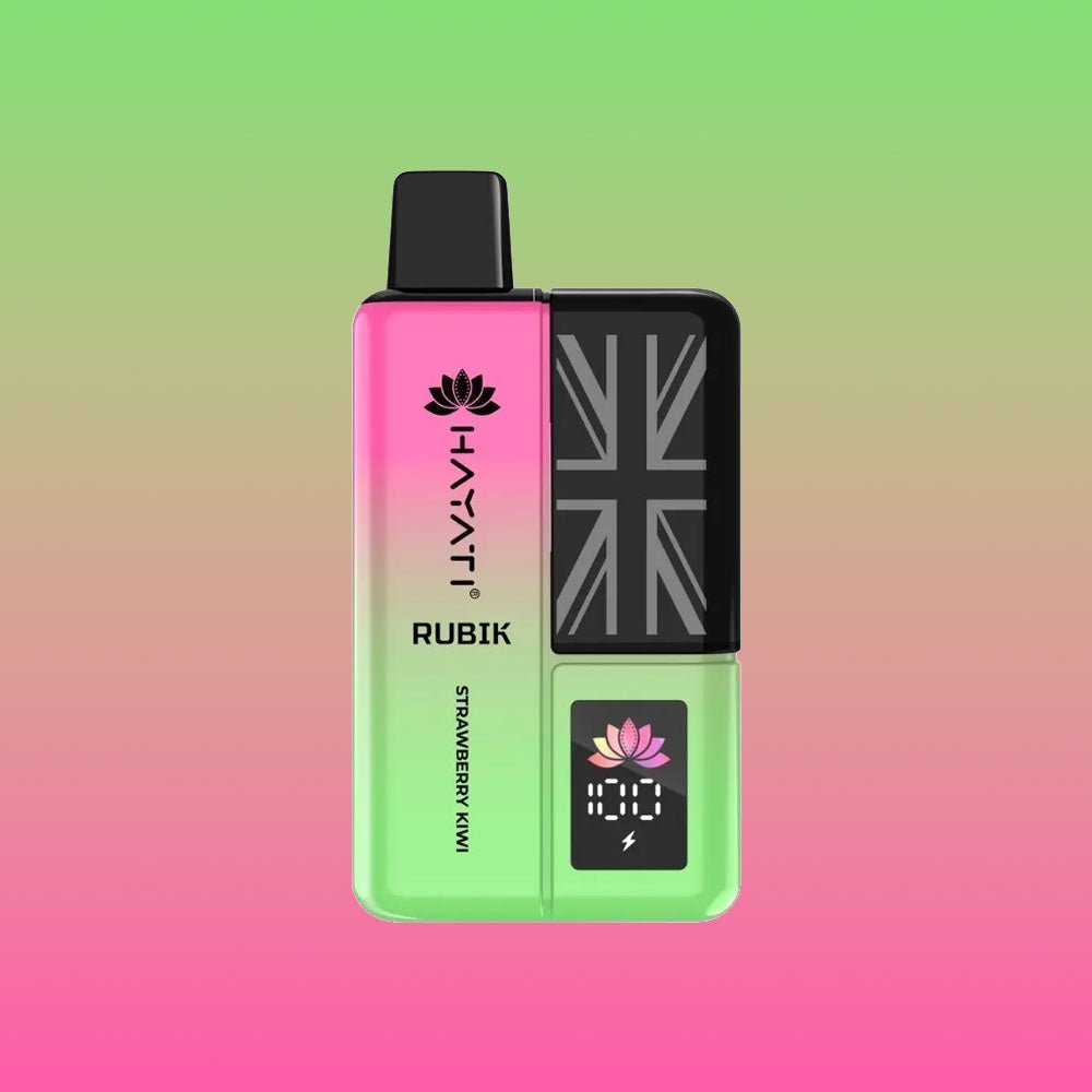 Hayati Rubik 7000 Puffs - Strawberry Kiwi Lowest Price ! Hayati Rubik 7000 Puffs - Strawberry Kiwi Lowest Price !