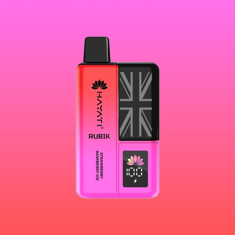 Shop Hayati Rubik 7000 Puffs - Strawberry Raspberry Ice