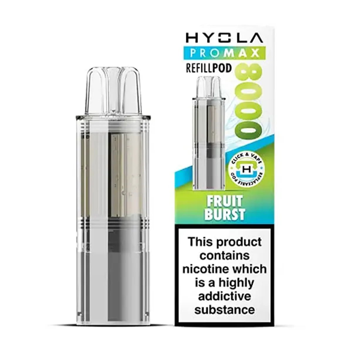 Shop Hyola Pro Max 8000 Refill Pods - Fruit Burst