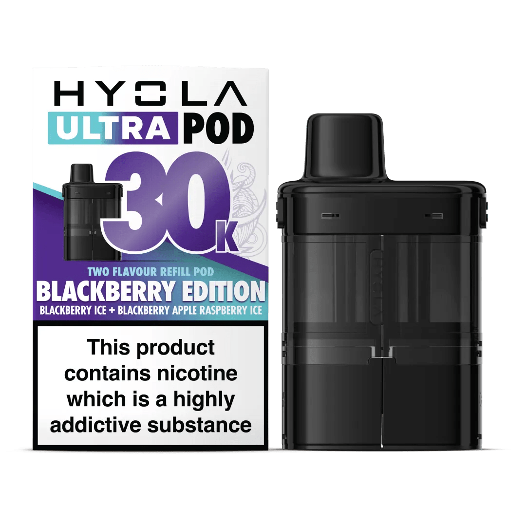 Shop Hyola Ultra 30K Replacement Pods - Blackberry Edition