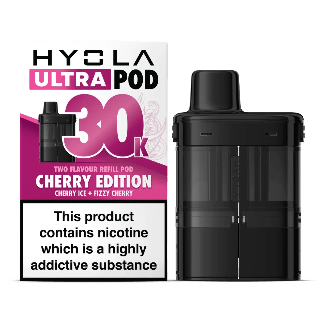 Shop Hyola Ultra 30K Replacement Pods - Cherry Edition
