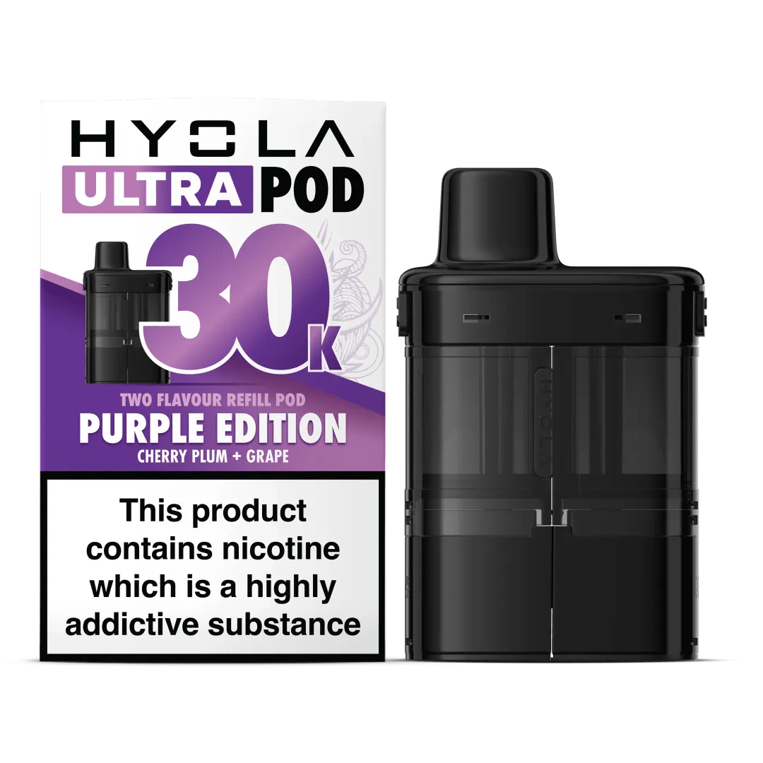Shop Hyola Ultra 30K Replacement Pods - Purple Edition