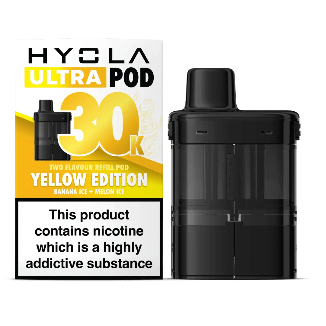 Shop Hyola Ultra 30K Replacement Pods - Yellow Edition