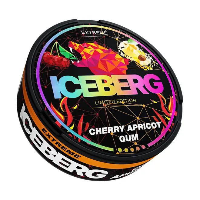 Shop Iceberg Nicotine Pouches Cherry Apricot Gum - 30mg
