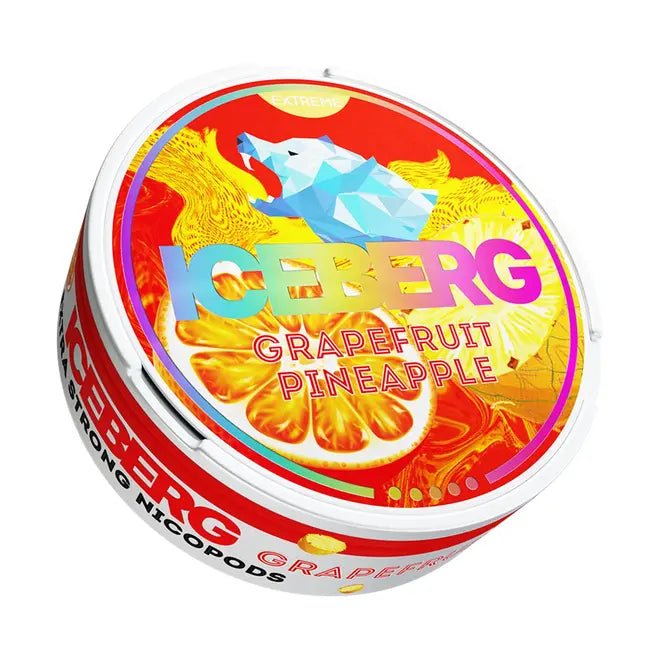 Shop Iceberg Nicotine Pouches Grapefruit Pineapple - 30mg