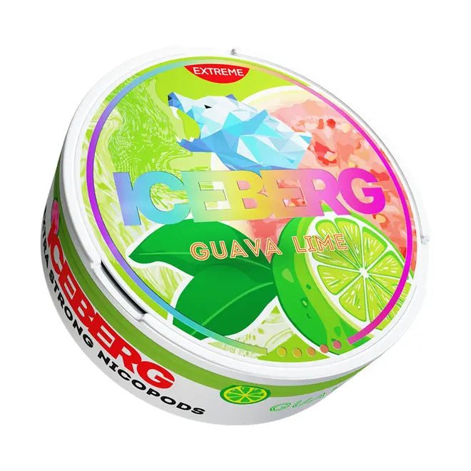 Shop Iceberg Nicotine Pouches Guava Lime - 30mg