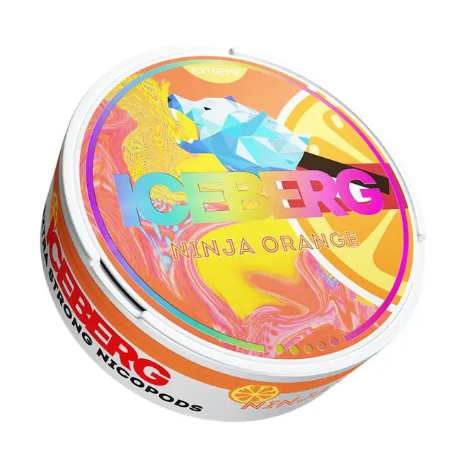Shop Iceberg Nicotine Pouches Ninja Orange - 30mg