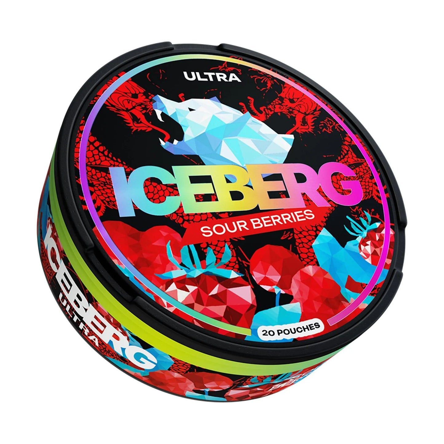 Shop Iceberg Nicotine Pouches Sour Berries - 30mg