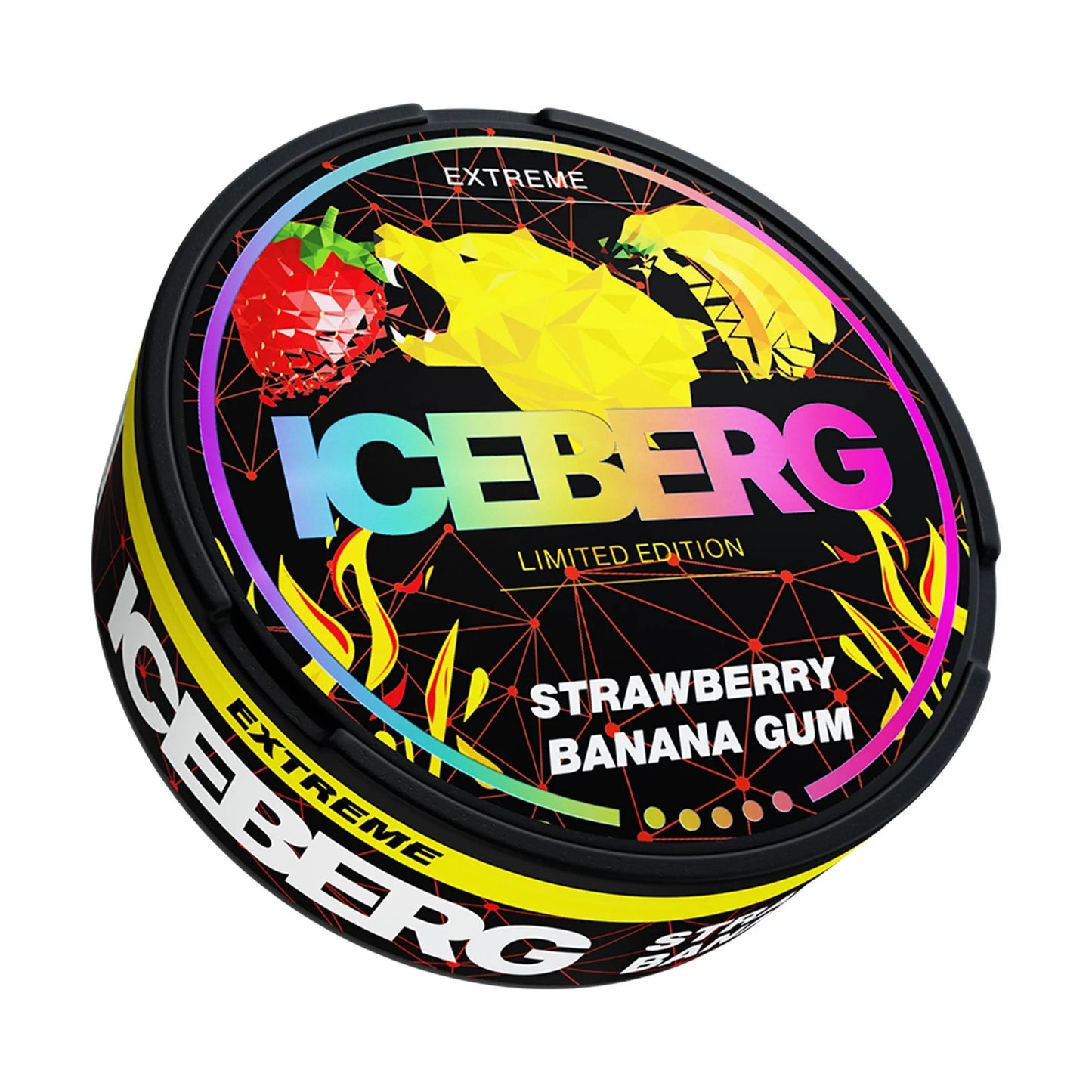 Shop Iceberg Nicotine Pouches Strawberry Banana Gum - 30mg
