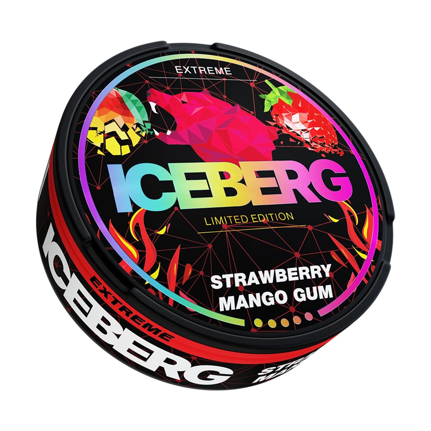 Shop Iceberg Nicotine Pouches Strawberry Mango Gum - 30mg
