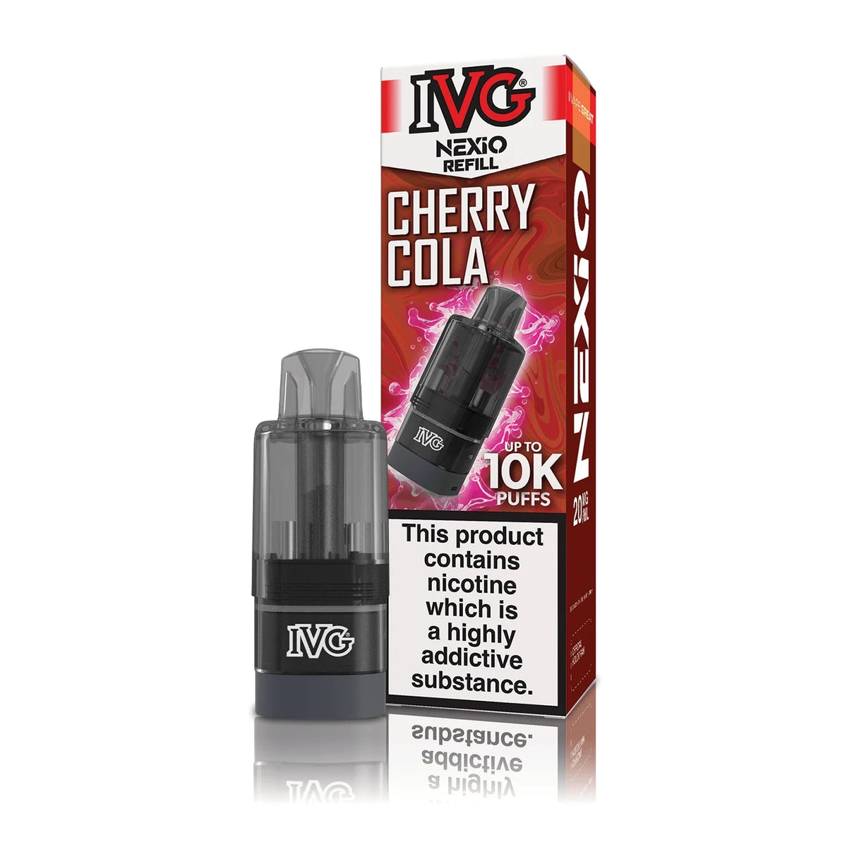 Shop IVG Nexio 10k Refill Pods - Cherry Cola