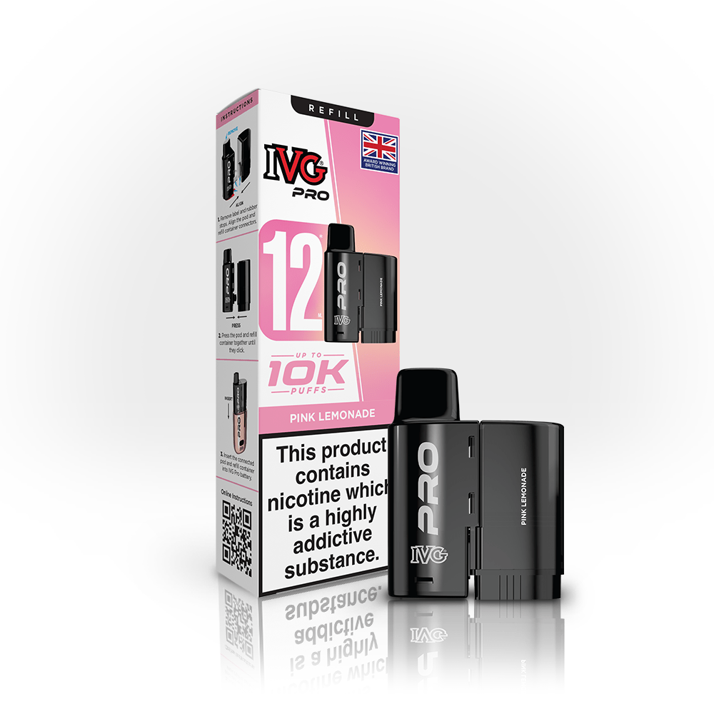 Shop IVG Pro 12 Pods - Pink Lemonade