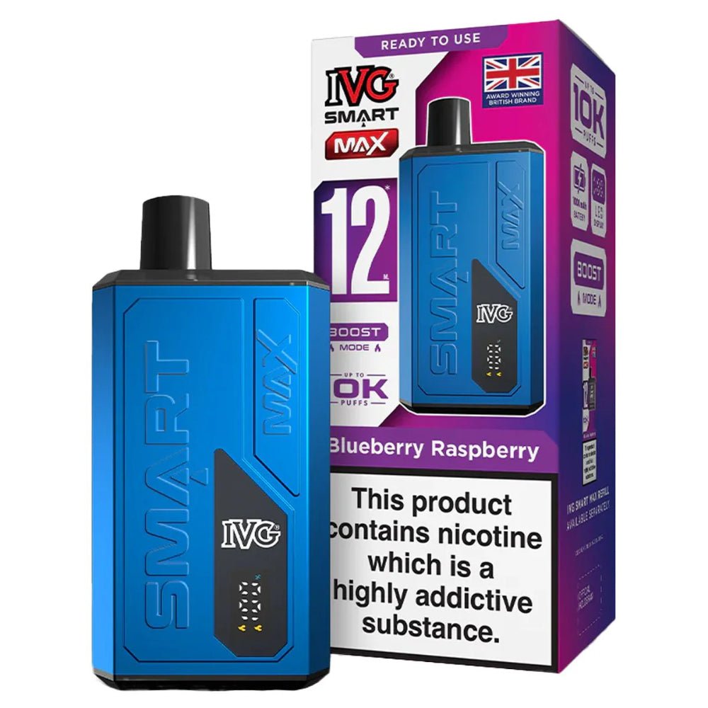 Shop IVG Smart Max 10k - Blueberry Raspberry