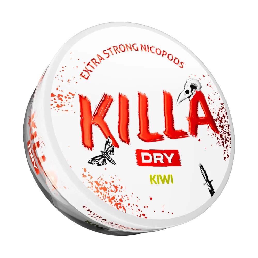 Shop Killa Dry Nicotine Pouches Kiwi - 9.6mg
