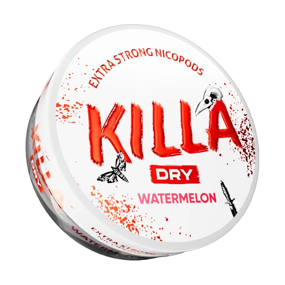 Shop Killa Dry Nicotine Pouches Watermelon - 9.6mg