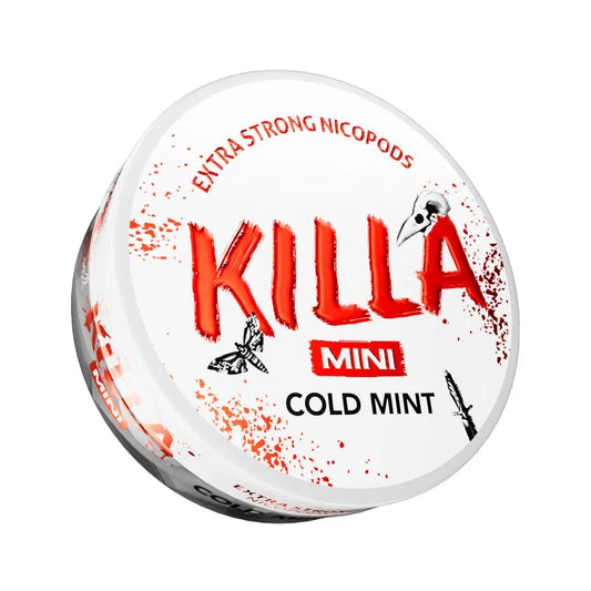 Shop Killa Mini Nicotine Pouches Cold Mint - 8mg