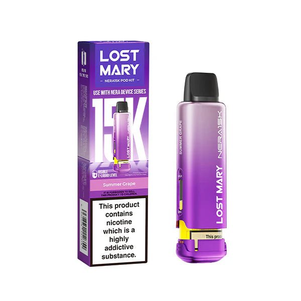 Shop Lost Mary Nera 30k Replacement Pods - Summer Grape