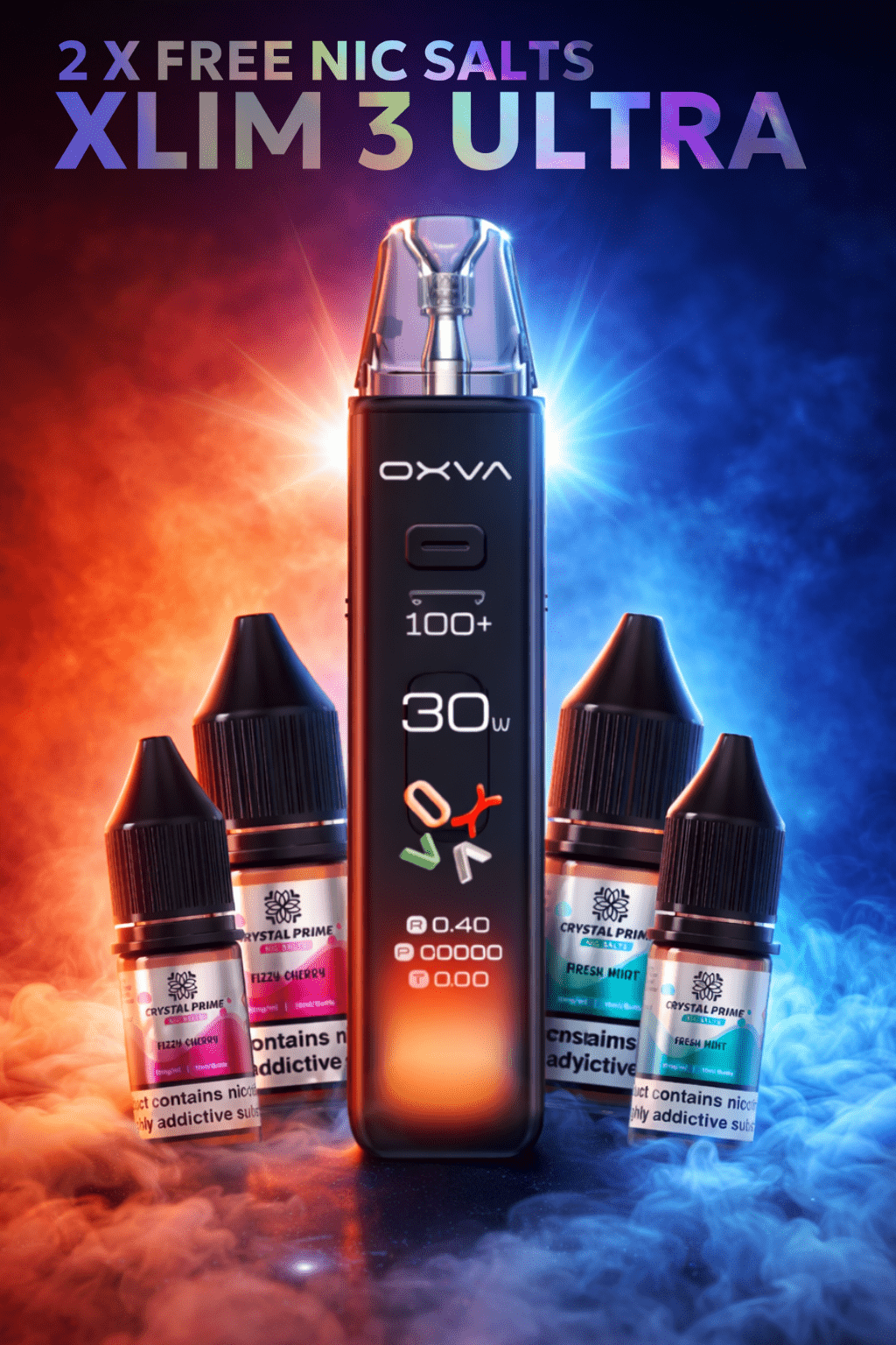 Shop Oxva Xlim 3 Ultra Pod Kit + 2 Free Nic Salts