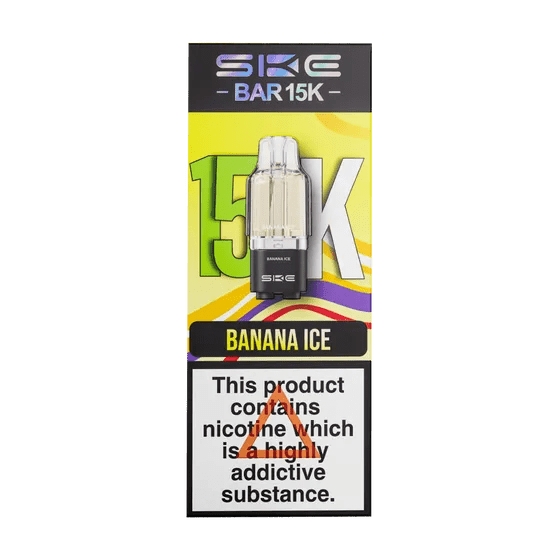 Shop Ske Bar 15k Refill Pods - Banana Ice