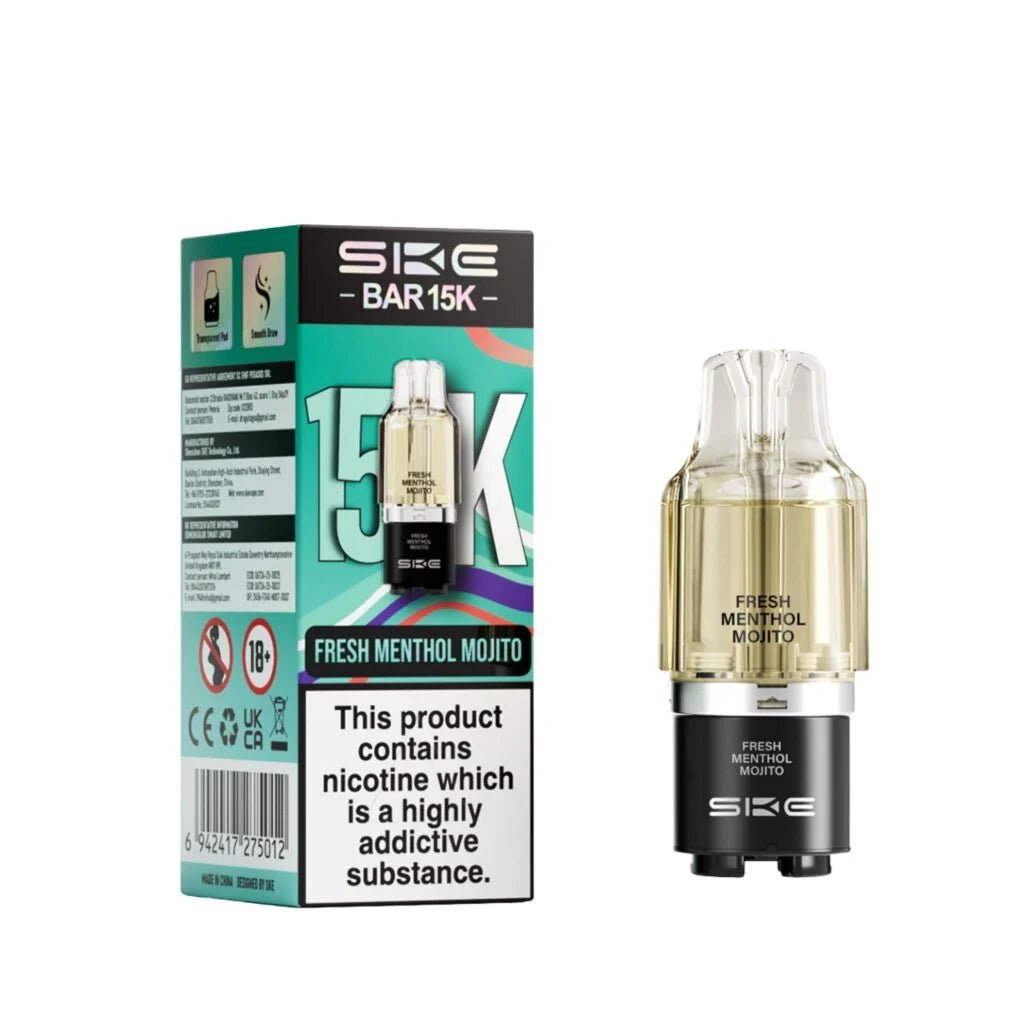 Shop Ske Bar 15k Refill Pods - Fresh Menthol Mojito