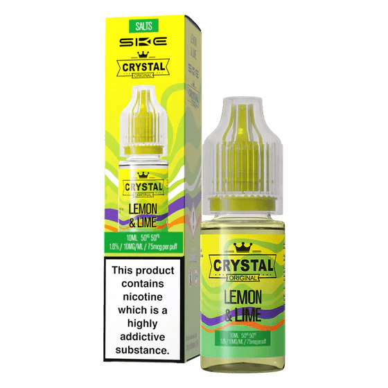 Shop Ske Crystal Nic Salts E - liquids - Lemon and Lime
