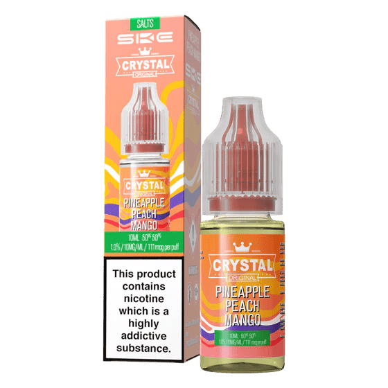 Shop Ske Crystal Nic Salts E - liquids - Pineapple Peach Mango