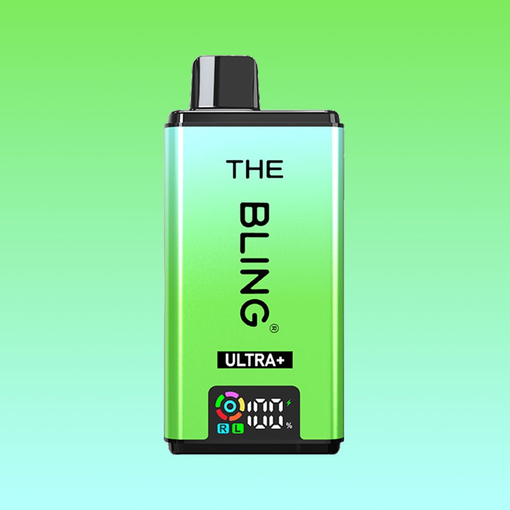 Shop The Bling Ultra Plus 30k Pods - Fresh Mint/Strawberry Mint