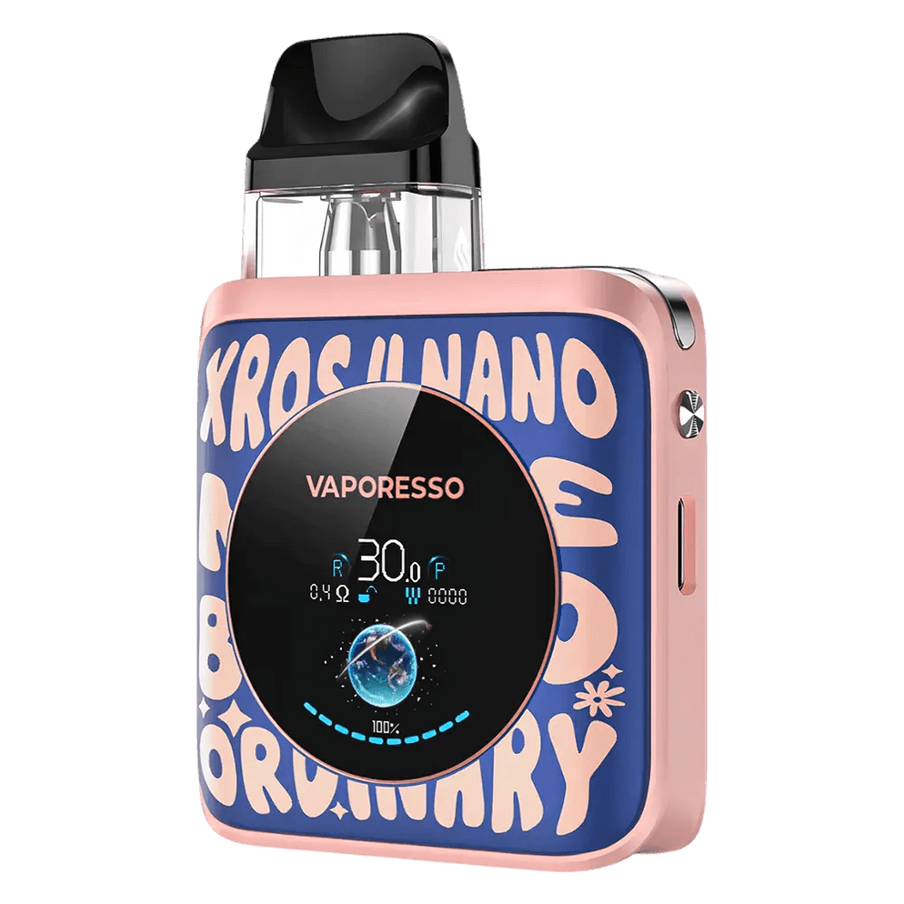 Shop Vaporesso Xros 4 Nano Pod Vape Kit - Word Pop Blue