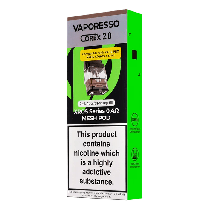 Shop Vaporesso Xros Series COREX 2.0 Pods - 4Pack