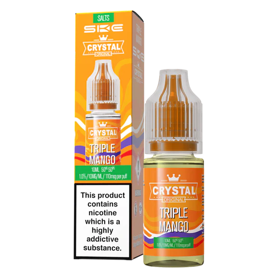 Ske Crystal Nic Salts E-liquids - Triple Mango