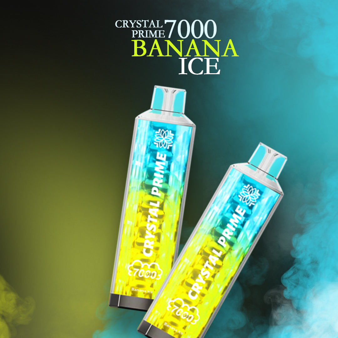 Unlock a Tropical Sensation with Crystal Prime 7000 Banana Ice