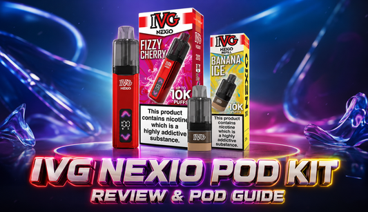 Is the IVG Nexio 10k Vape Kit Worth It? Features, Battery Life & Performance - Crystal Prime 7000