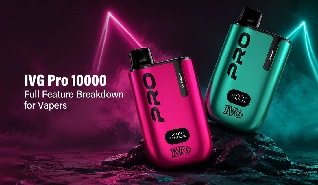 IVG Pro 10000 Full Feature Breakdown for Vapers - Crystal Prime 7000