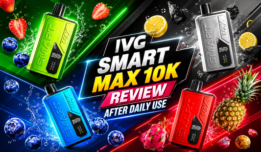 IVG Smart Max 10k Review After Daily Use - Crystal Prime 7000