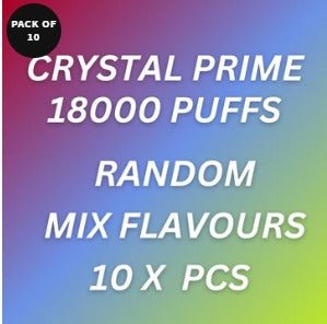 What Makes the Crystal Prime Mix Flavour Box of 10 the Ultimate Choice for Vaping Enthusiasts? - Crystal Prime 7000