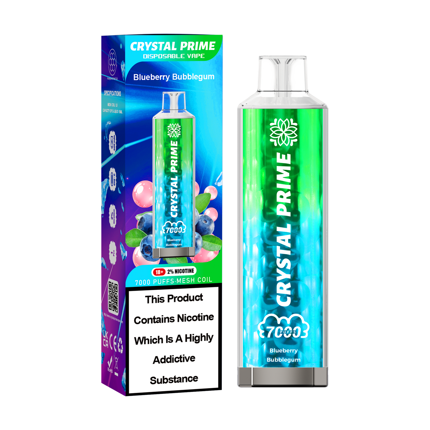 Blueberry Bubblegum - Pack of 10