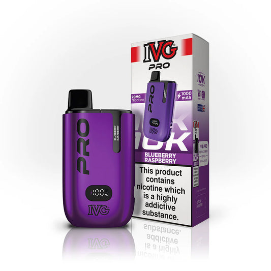 IVG Pro 10000 - Blueberry Raspberry - Pack of 5
