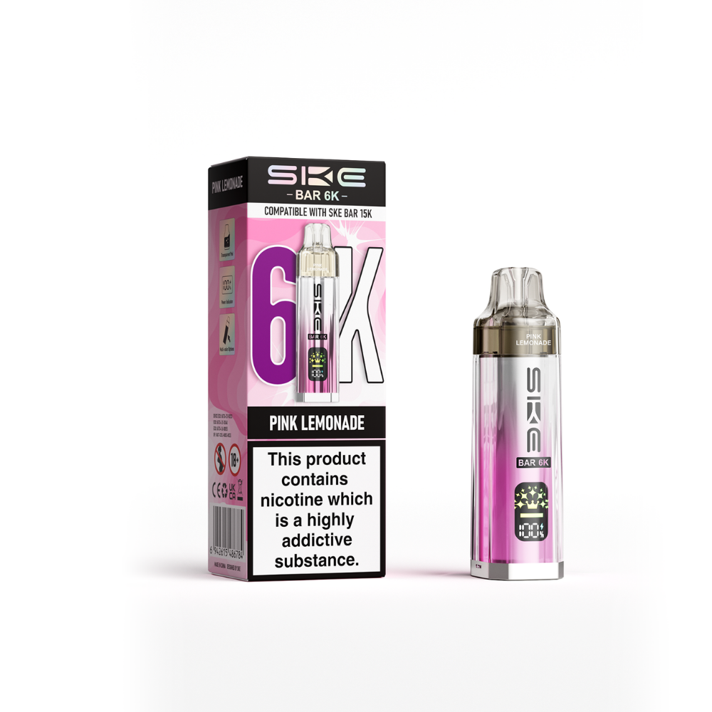 SKE Bar 6K Prefilled Pod Kit Pink Lemonade