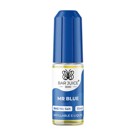 Bar Juice 5000 Nic Salts E-liquid - Mr Blue