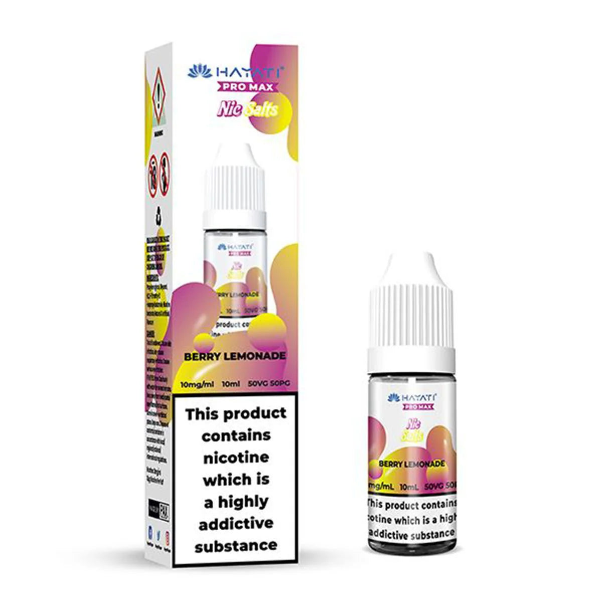 Hayati Pro Max Nic Salts E-liquids - Berry Lemonade