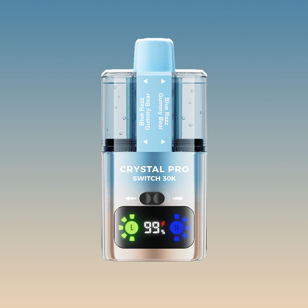 Crystal Pro Switch 30k Kit - Blue Razz Gummy Bear/Blue Razz Gummy Bear