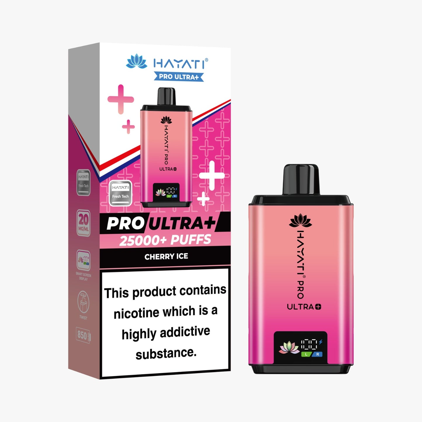 Hayati Pro Ultra Plus 25k Kit - Cherry Ice